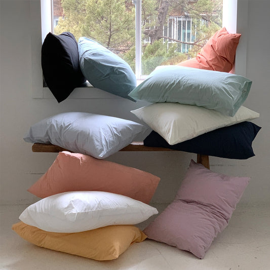 Cloud-Soft Bio-Washed Pillowcase - detail view