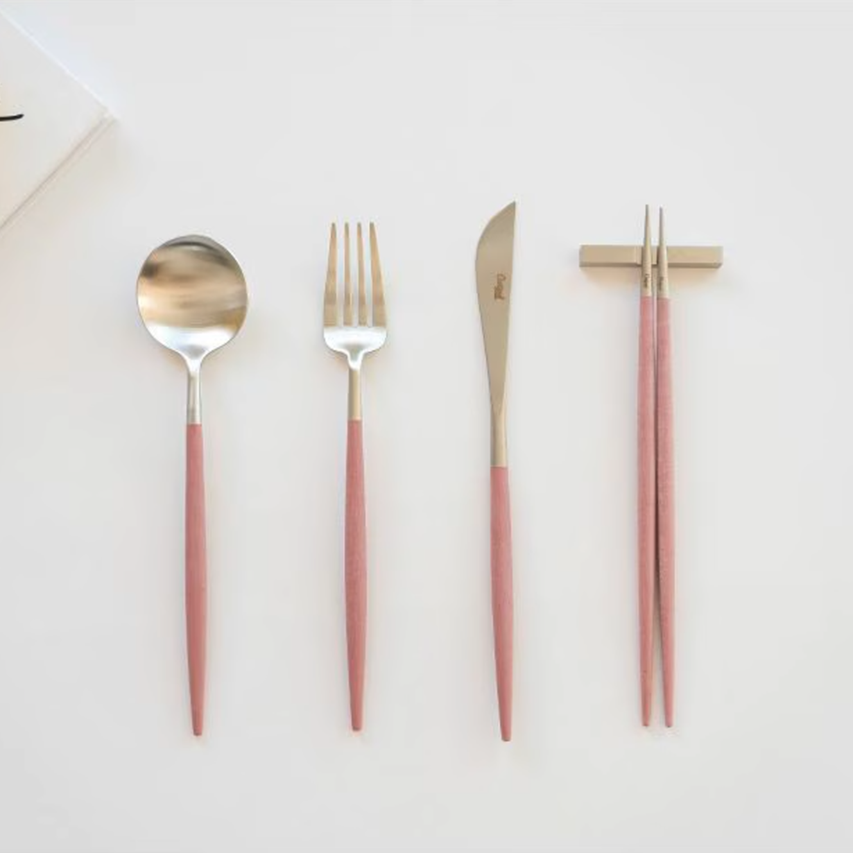 Goa Gold/Silver Dinner Cutlery Set (4-Piece)