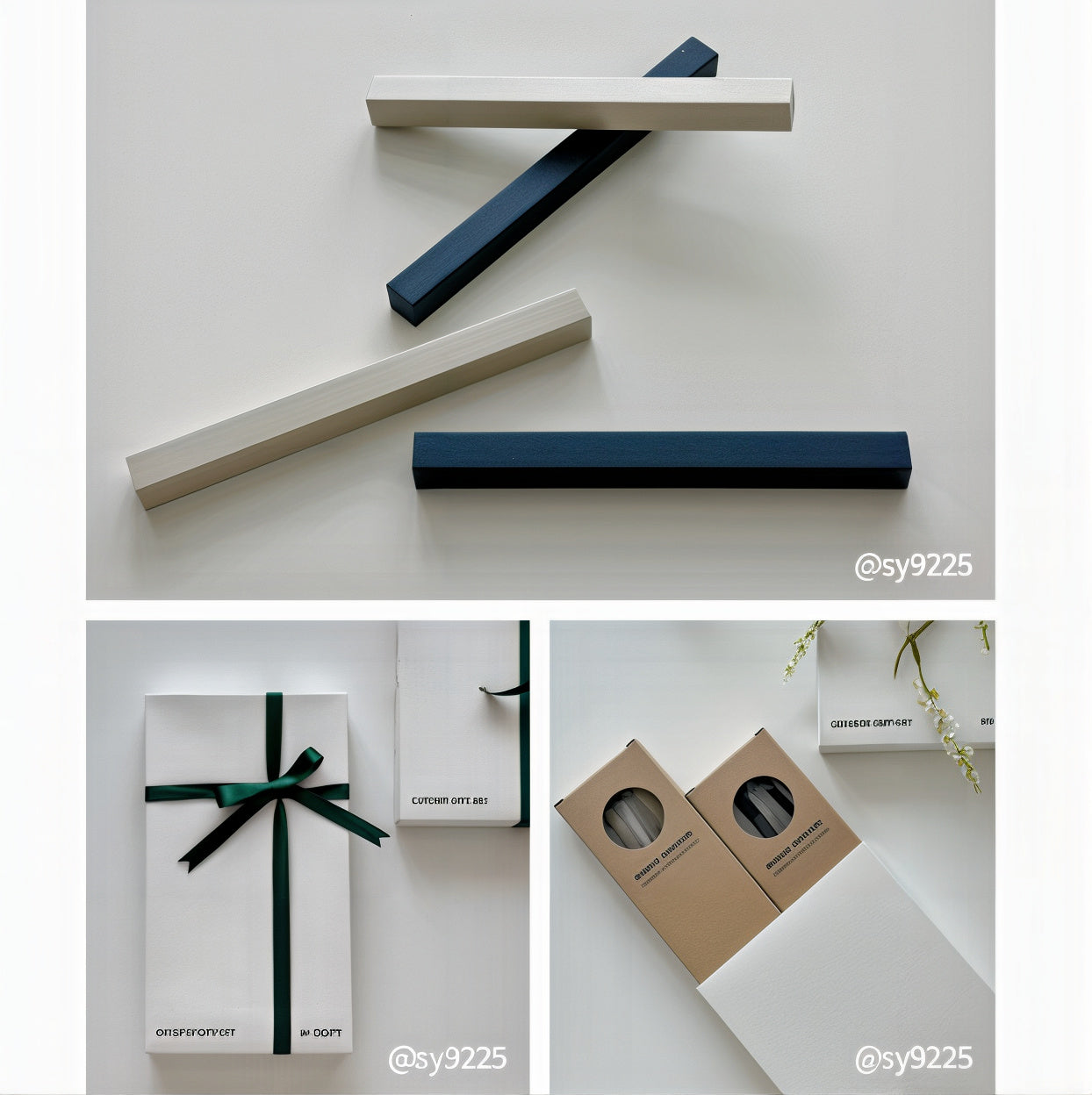 Satin Color Cutlery & Rest 4-Person Gift Set