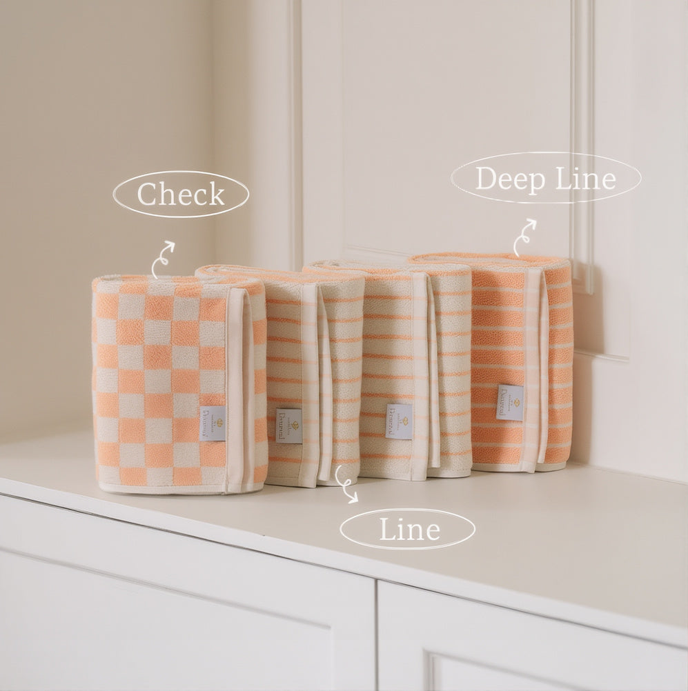 The Mood Towel Gift Set – Apricot Collection (4-Pack)