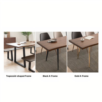 Wooden Slab Dining Table