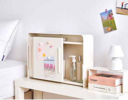 Slim Sliding Metal Storage Organizer