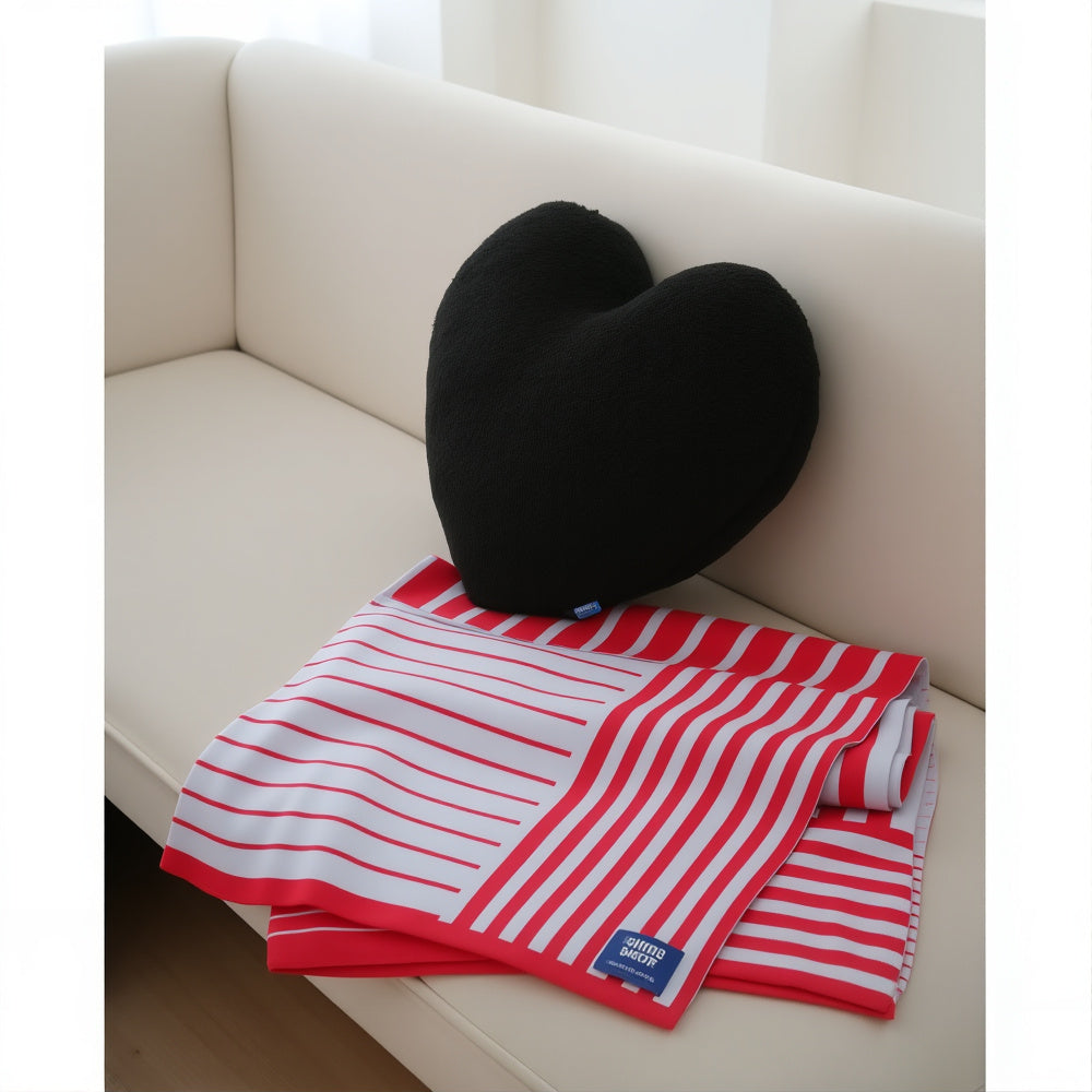 Plush Heart Cushion - image 6 of 8