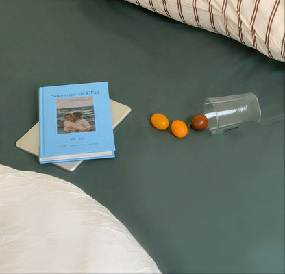 Dust-Free Hotel Cotton Mattress Fitted Sheet