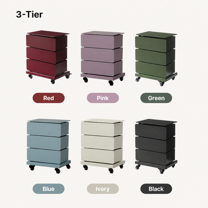 Tower Rotating Drawer Trolley