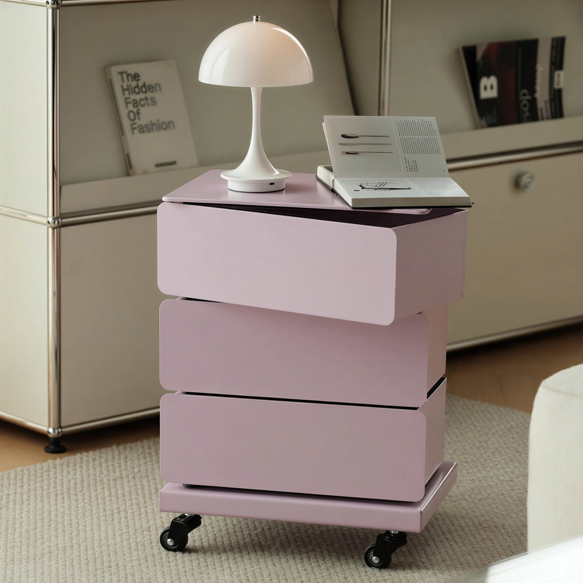 Tower Rotating Drawer Trolley