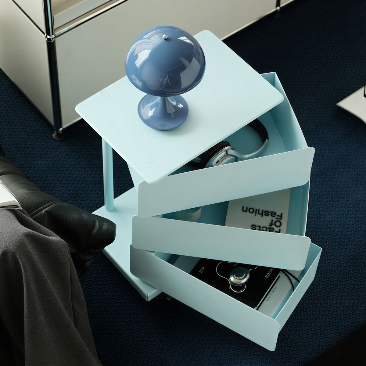 Tower Rotating Drawer Trolley