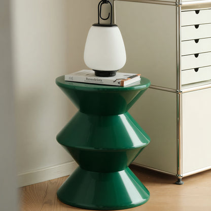Sandglass Mid-Century Stool
