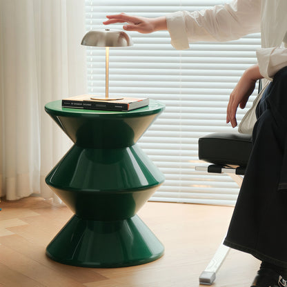Sandglass Mid-Century Stool