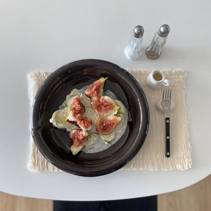 Double Node Round Plate