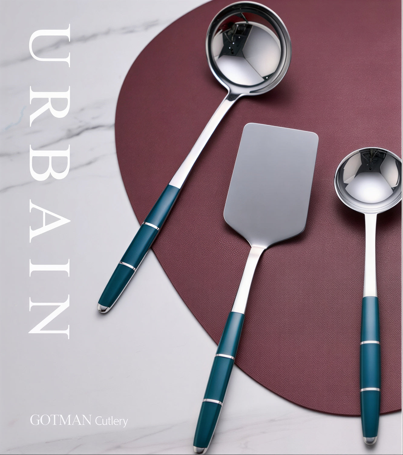 Urbain Stainless Steel Cooking Spatula