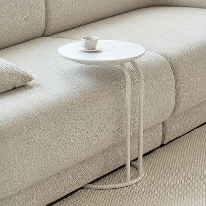 Slim C-Frame Sofa Side Table