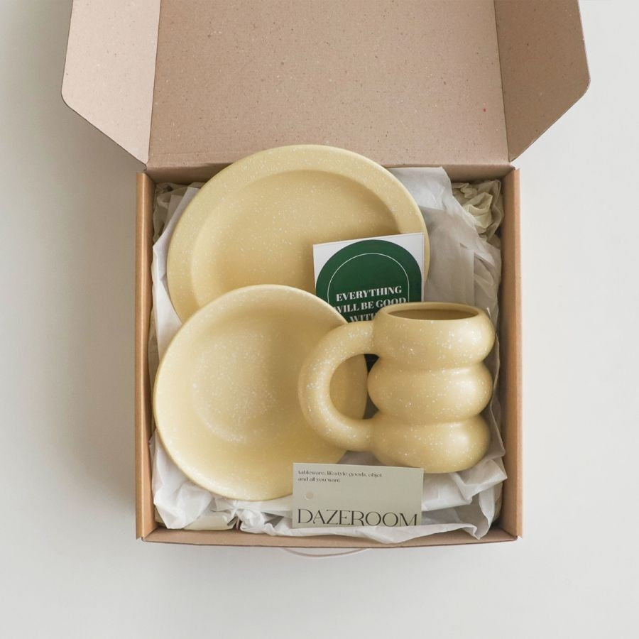 Slow Series Home Café Mug Gift Set