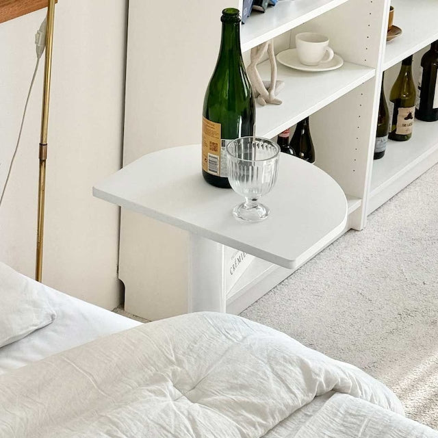 Dalia Slim Side Table Shelf