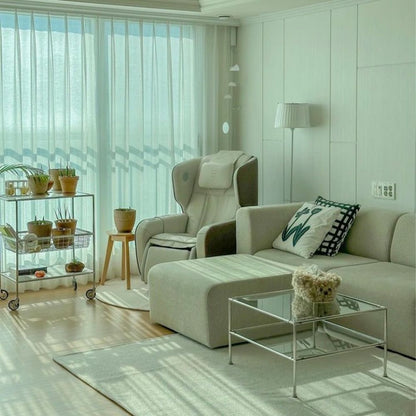 Modular Glass Accent Table