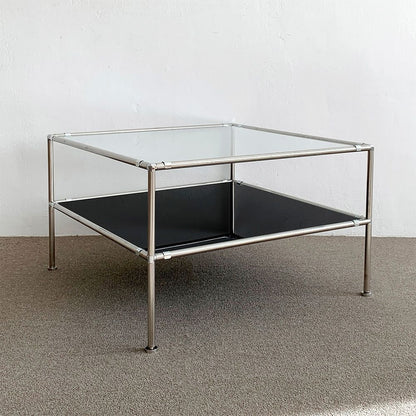 Modular Glass Accent Table