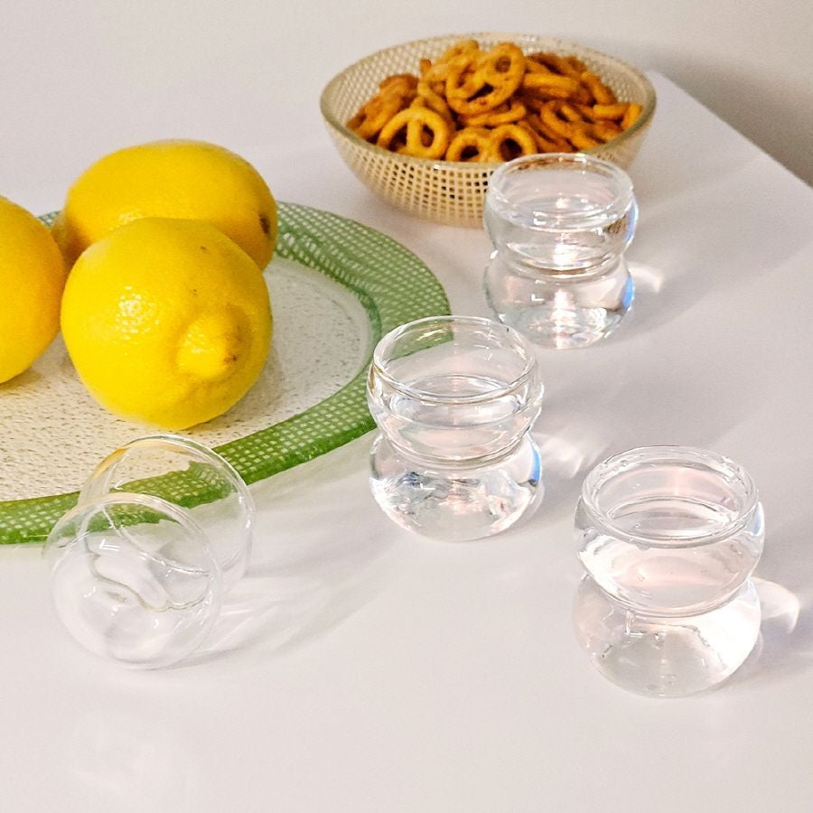 Bingbong Petite Soju Shot Glass Set of 4