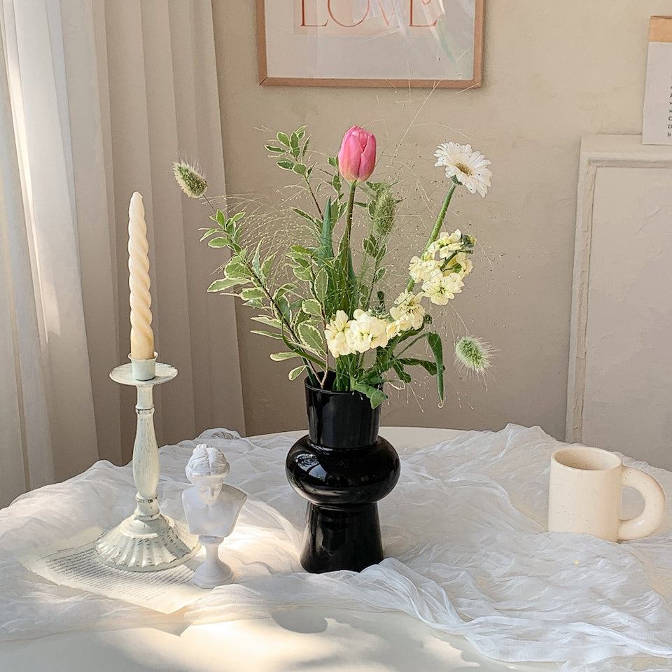 Rondi Voluminous Colored Glass Vase