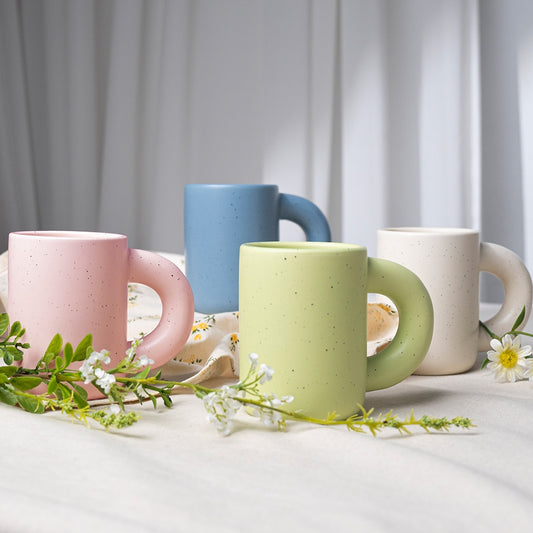 Stubby Speckled Mug