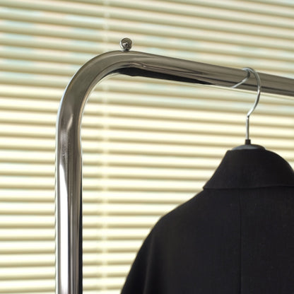 Rolling Metal Garment Rack