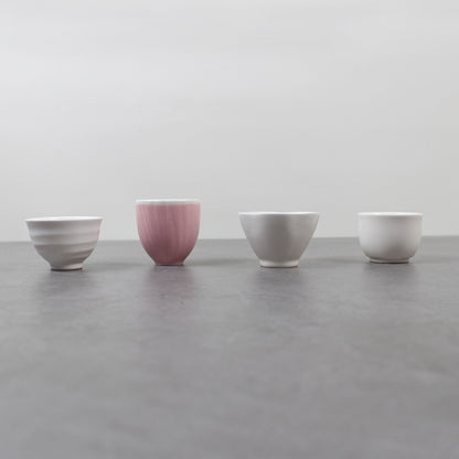 Mini Mood Ceramic Sake Cup Set of 4
