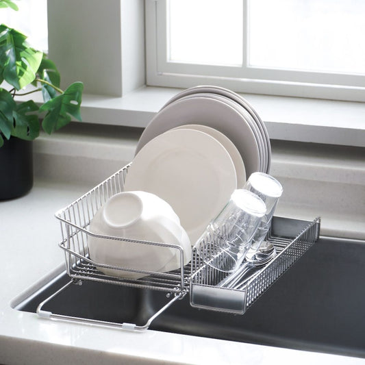 Dual Fit Sink Dish Rack
