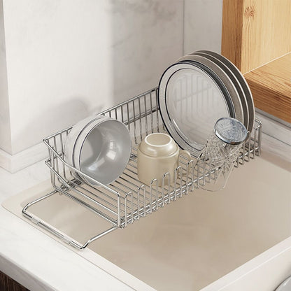 Dual Fit Sink Dish Rack