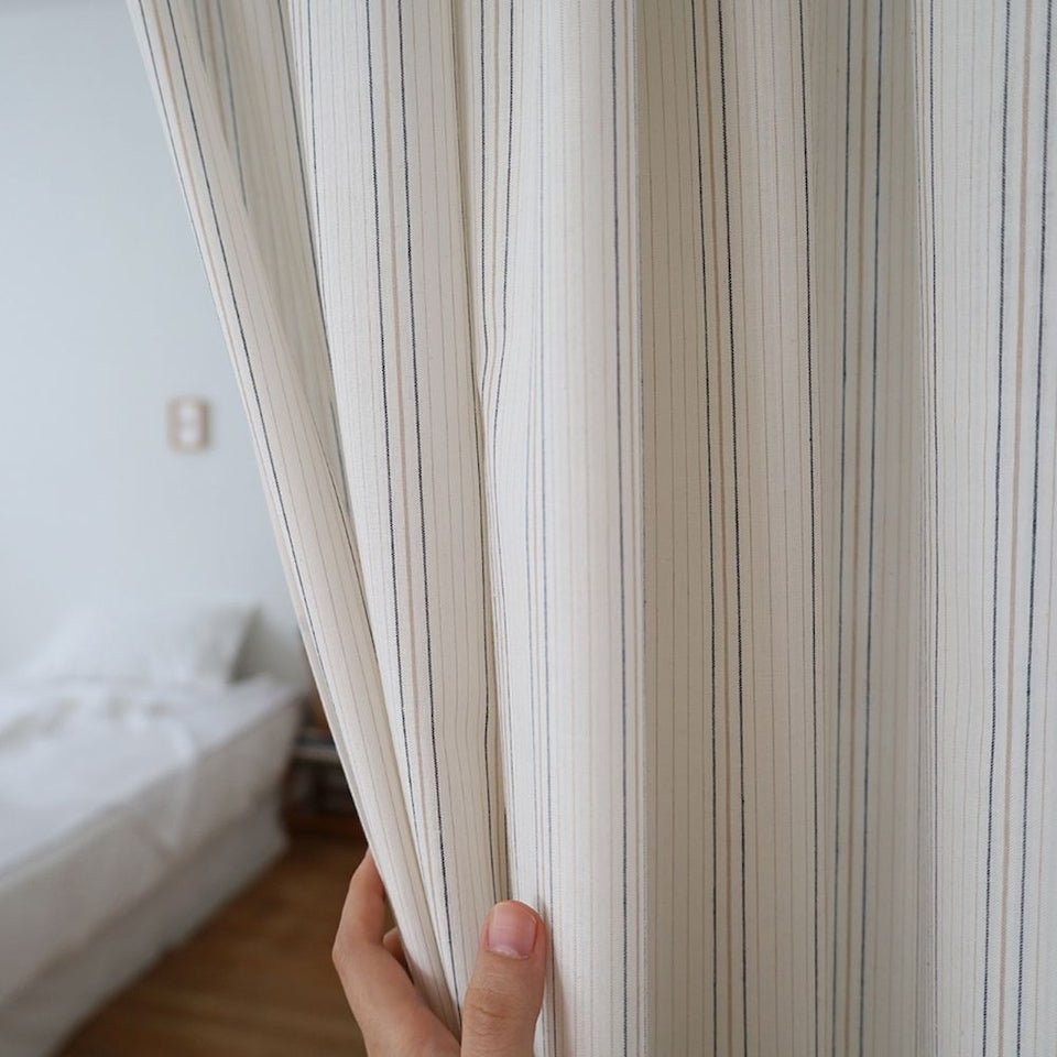 Notting Hill Stripe Vintage Door Curtain