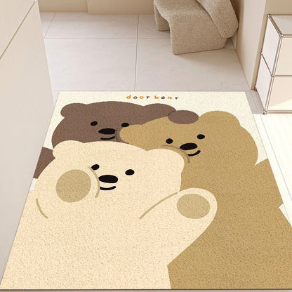 Moongomi Friends PVC Coil Door Mat