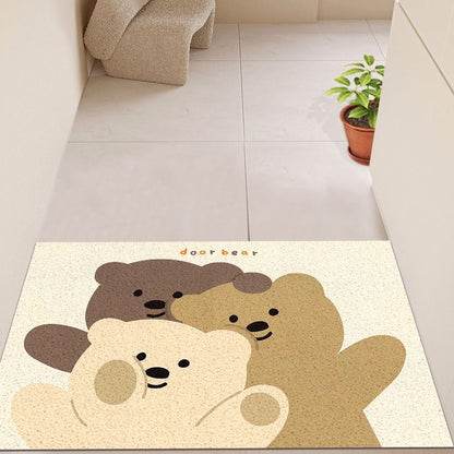 Moongomi Friends PVC Coil Door Mat