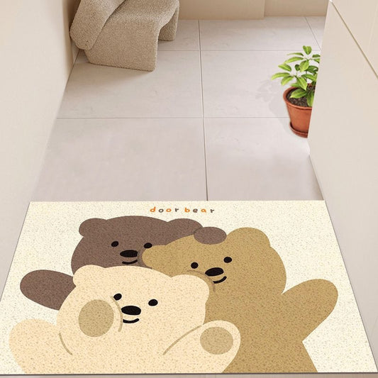 Moongomi Friends PVC Coil Door Mat