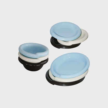 Double Node Round Plate