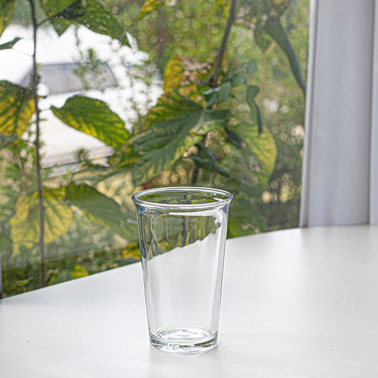 Tempered Glass Cup Set of 2