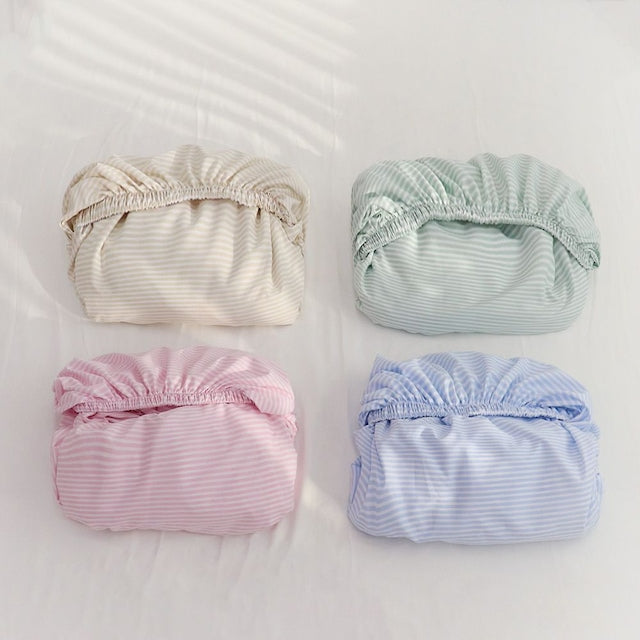 Stripe Dust-Free Mattress Fitted Sheet - image 5 of 9