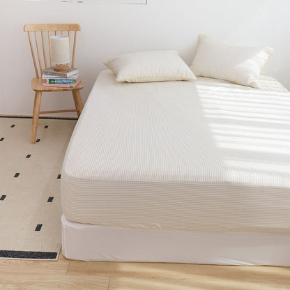 Stripe Dust-Free Mattress Fitted Sheet - image 6 of 9