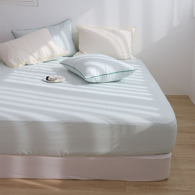 Stripe Dust-Free Mattress Fitted Sheet - image 8 of 9