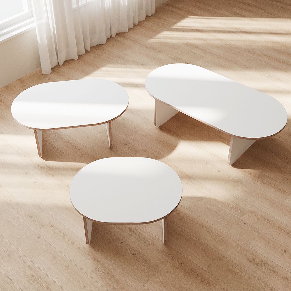 Olive Oval Coffee Table
