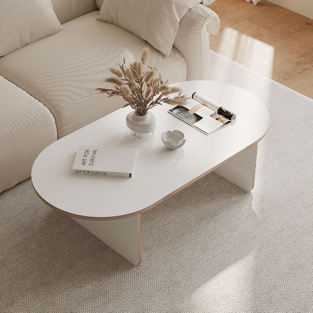 Olive Oval Coffee Table