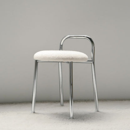 Chrome Loop Back Chair