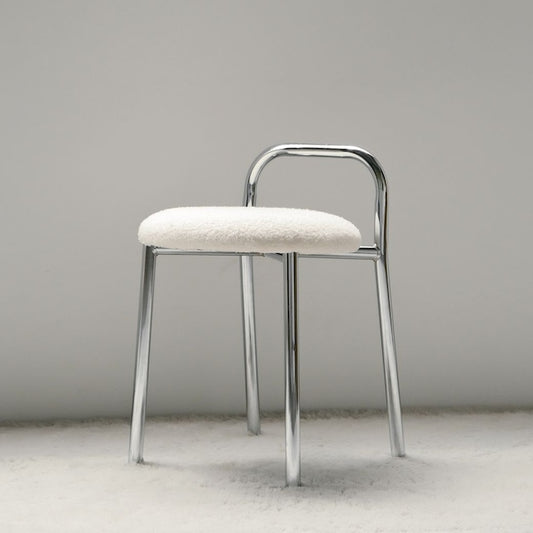 Chrome Loop Back Chair