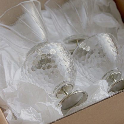 Tiny Toast Stainless Steel Goblet Shot Glass