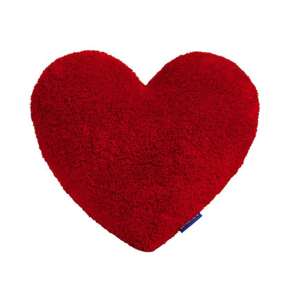 Plush Heart Cushion - lifestyle