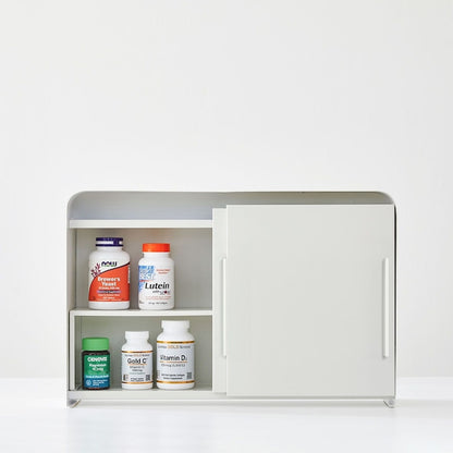 Slim Sliding Metal Storage Organizer