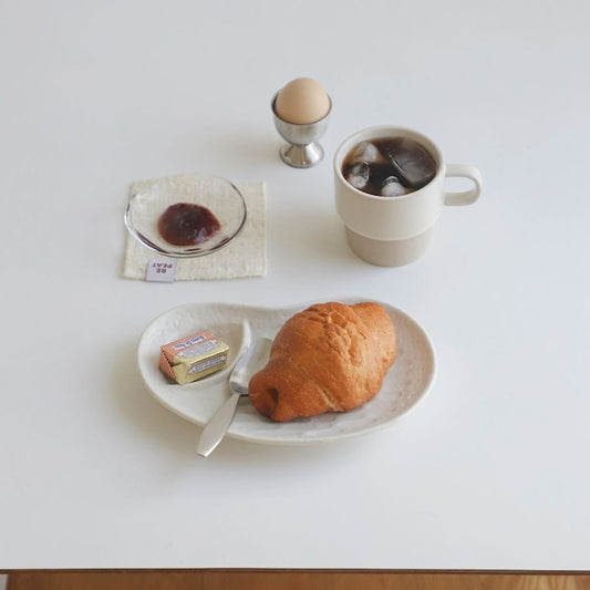 Peanut Shaped Divided Sushi Plate