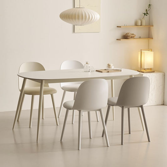 Oval Porcelain Ceramic Dining Table