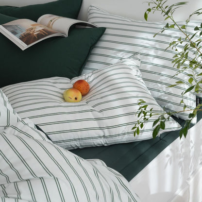 Castella Stripe Cloud Comforter Set