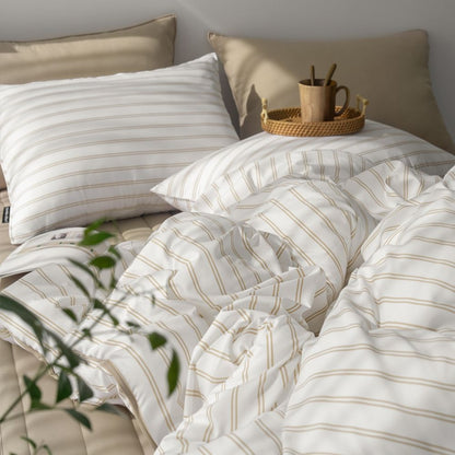 Castella Stripe Cloud Comforter Set