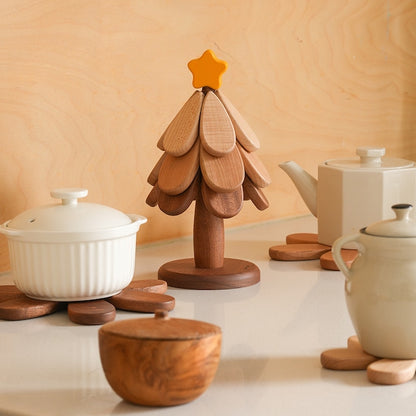 Jolly Premium Hardwood Standing Pot Trivet