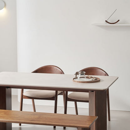 Reversible Ceramic Rectangular Dining Table