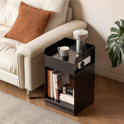 Urban Modern Chic Steel Side Table